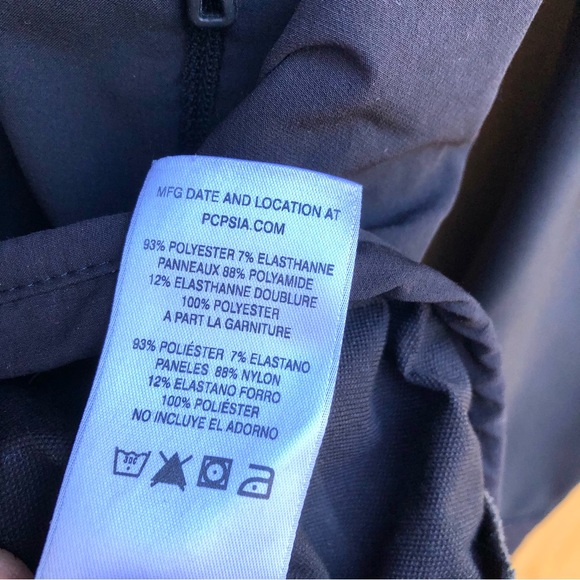 Patagonia Mens Black Polartec Zip Up Jacket Sz XL - Picture 6 of 7